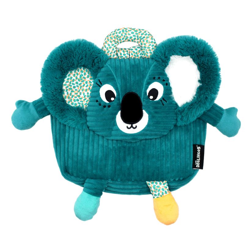4895242703446-Les Déglingos Berlingos - Sac à dos enfant en velours côtelé - 1 compartiment - Bleu-v-P_405283474_1-0