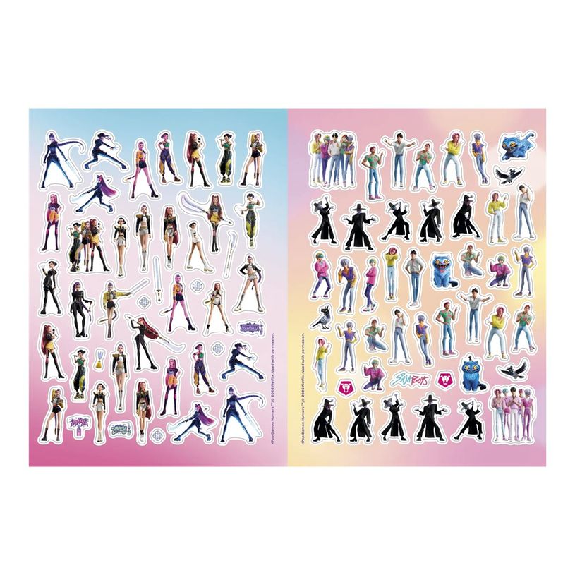 9782821220201-Le livre officiel de stickers - KPop Demon Hunters - par Netflix - livre d'activités-P_405283553_6-5