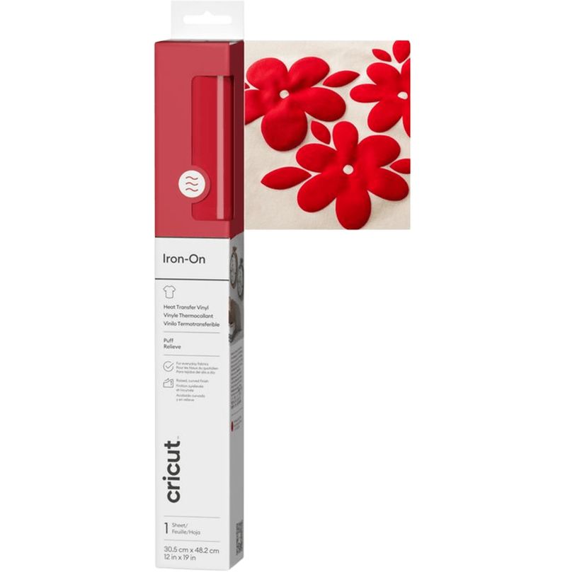 0093573949104-Cricut Puff - Thermocollant - Effet gonflant Rouge 30,5 x 48,3 cm-P_405283587_1-0
