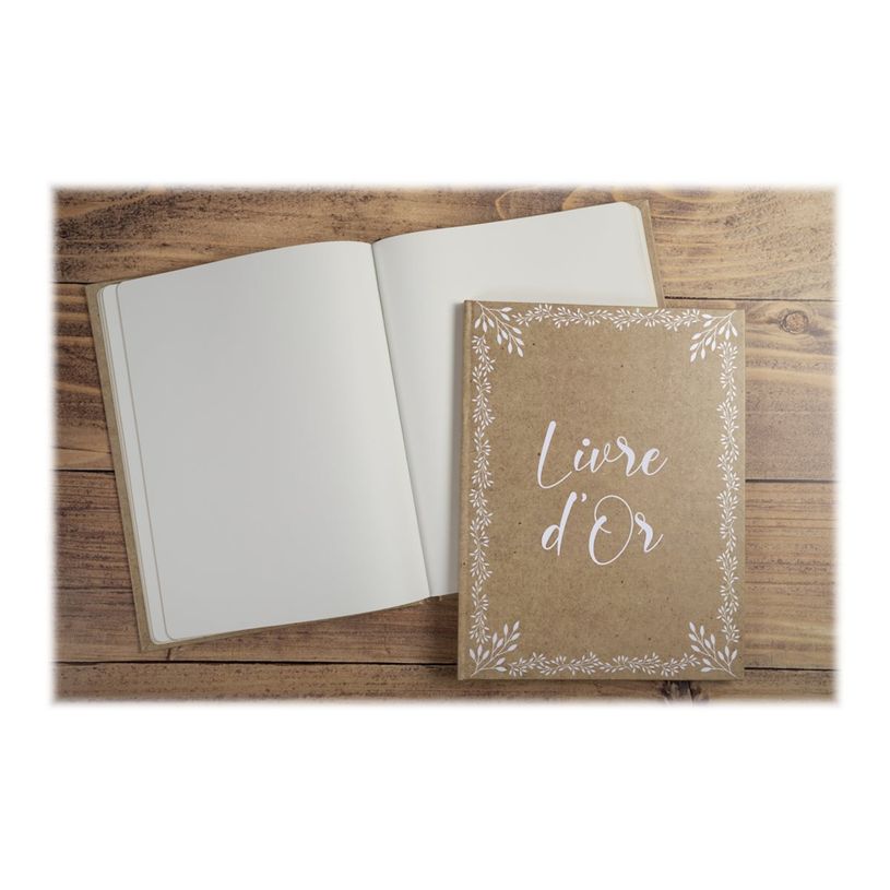 3130630472346-Exacompta Livre D'or - Livre d'or de mariage - relié - 220 x 270 mm - 100 pages - papier bla-P_405283631_6-5