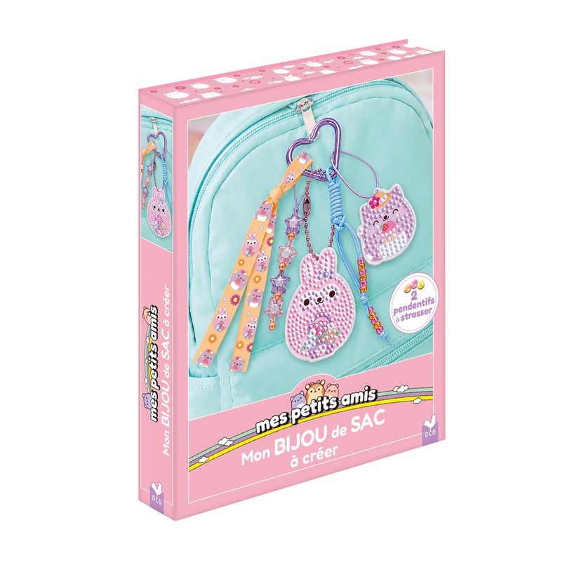 9782017347316-Bijou de sac à créer Mes petits amis - coffret avec accessoires--0