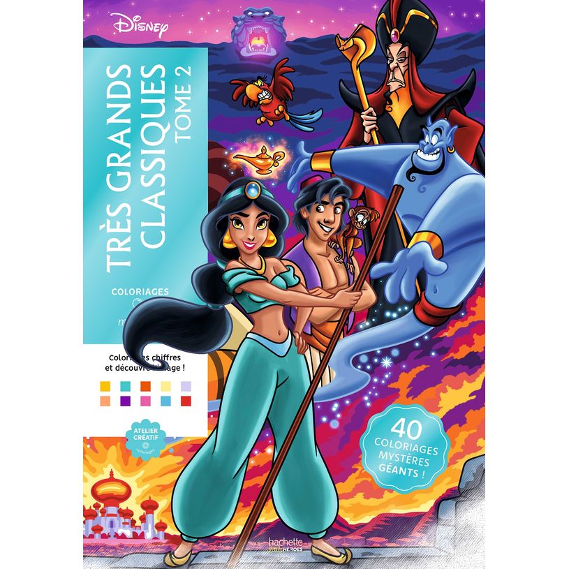 9782017386537-Coloriages Mystères Disney - Très grands classiques Tome 02--0
