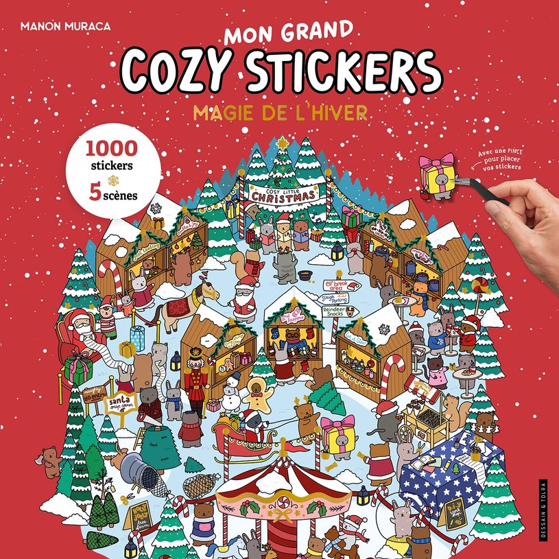 9782295018205-Grand Cozy Stickers - Magie de l'hiver--0