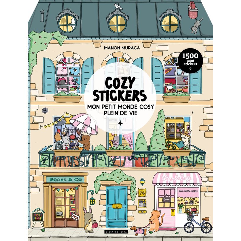 9782295018212-Grand Cozy Stickers - Mon petit monde cosy plein de vie--0