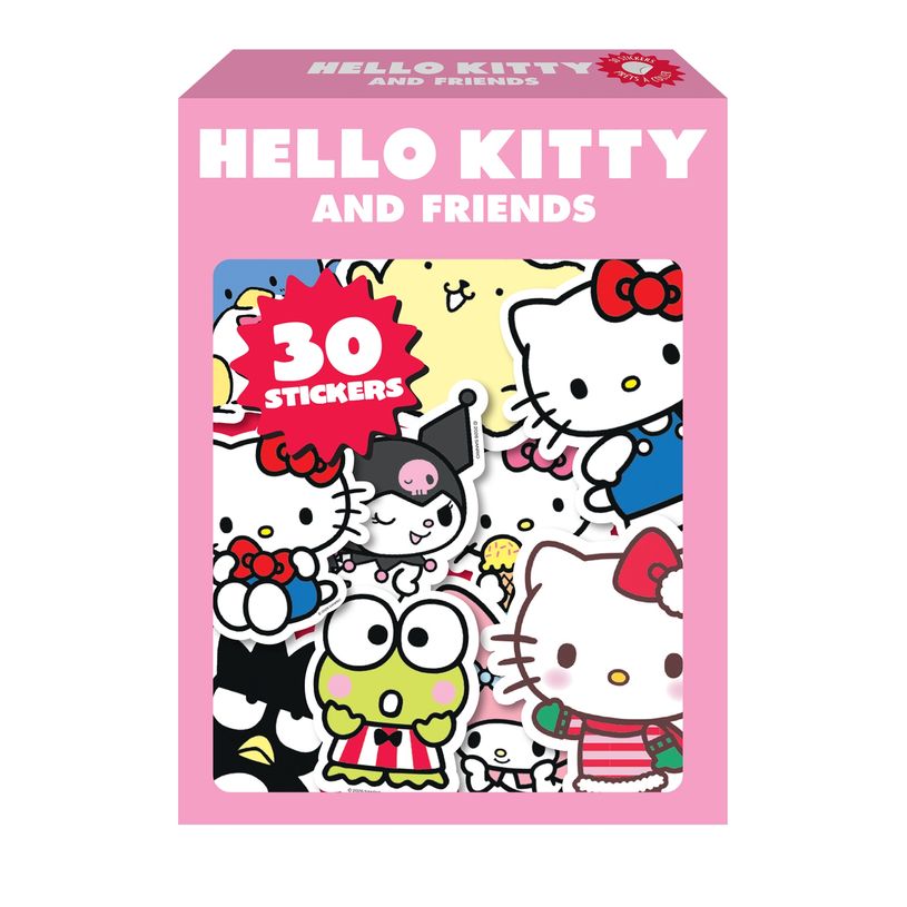 Hello Kitty & Friends - Mini coffret de stickers Pas Cher | Bureau Vallée