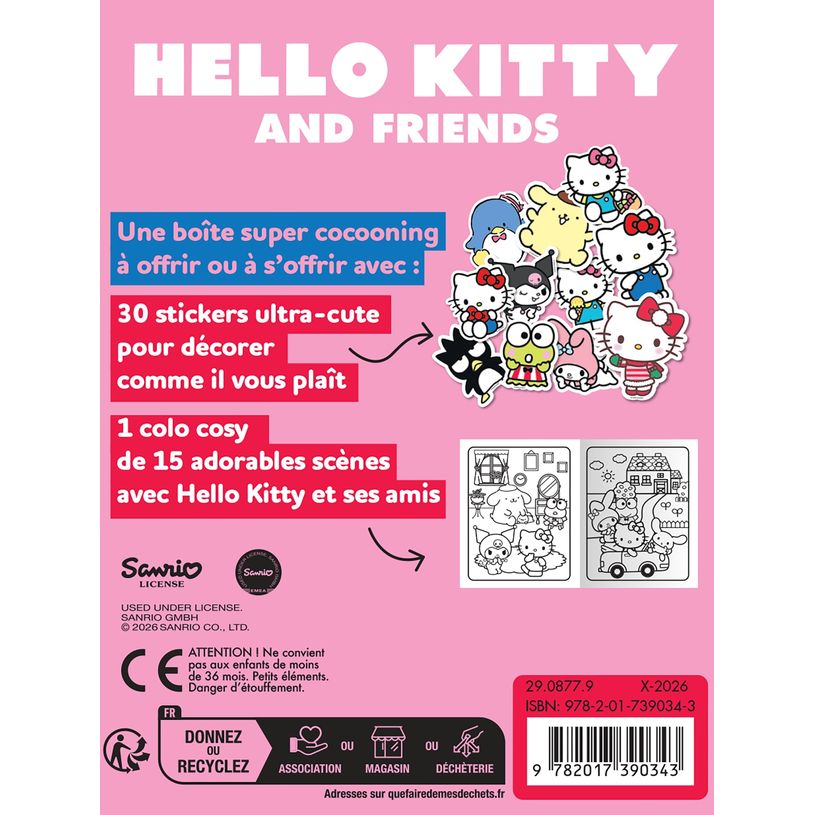 9782017390343-Hello Kitty & Friends - Mini coffret de stickers--1