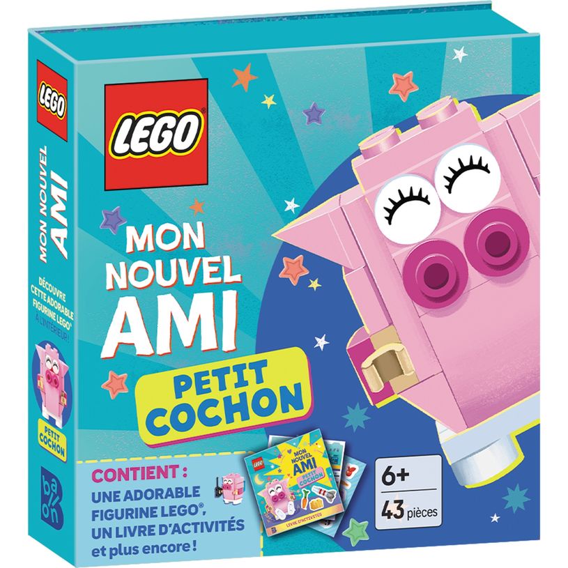 9789403245461-Mon nouvel ami LEGO - Petit cochon--0