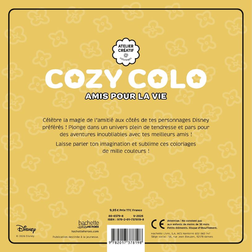 9782017378198-Cozy Colo Disney - Amis pour la vie--1