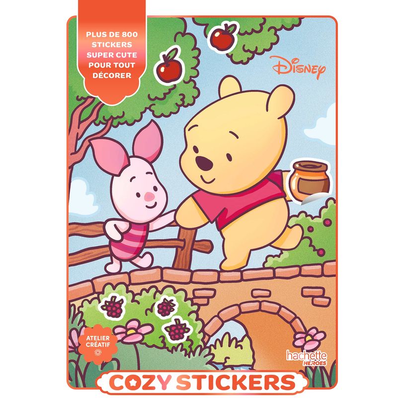 9782017378471-Cozy stickers Disney - 800 stickers pour tout customiser--0