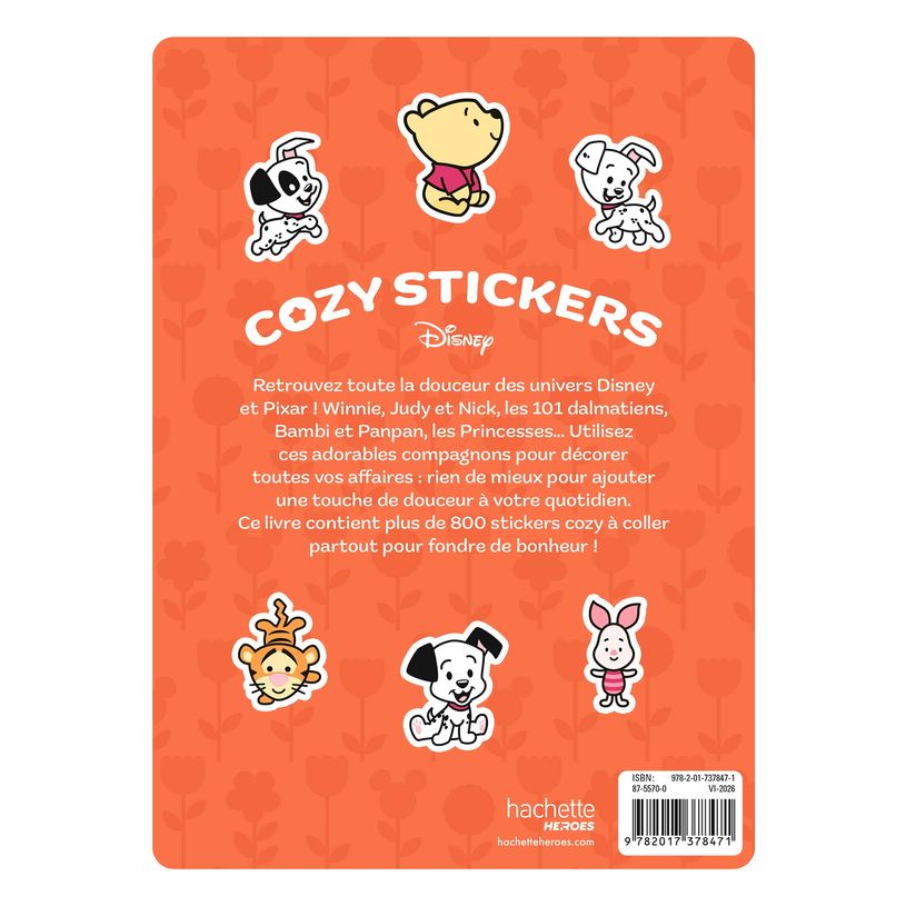 9782017378471-Cozy stickers Disney - 800 stickers pour tout customiser--1