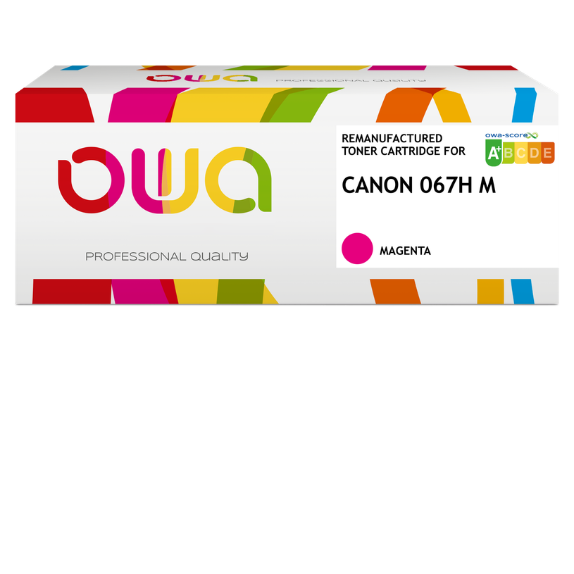 3112532848535-Cartouche laser remanufacturée Canon 067H - magenta - OWA--0