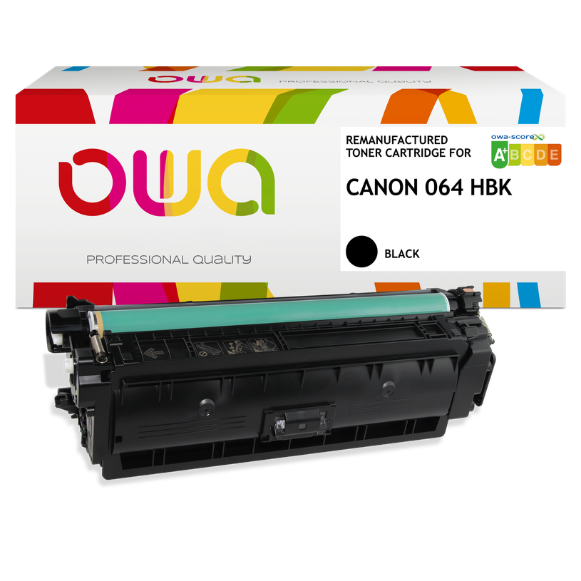 3112532850835-Cartouche laser remanufacturée Canon 064H - noir - OWA--0