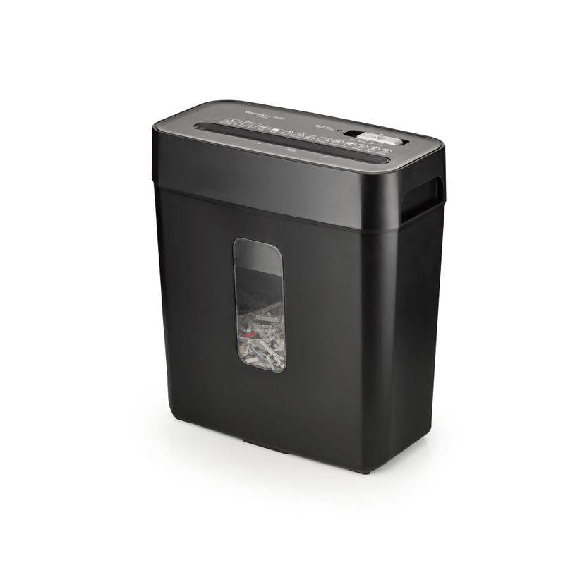 4009729087985-Dahle Vantage S8 - destructeur de documents coupe croisée - 8 feuilles - Corbeille 11 litres--0