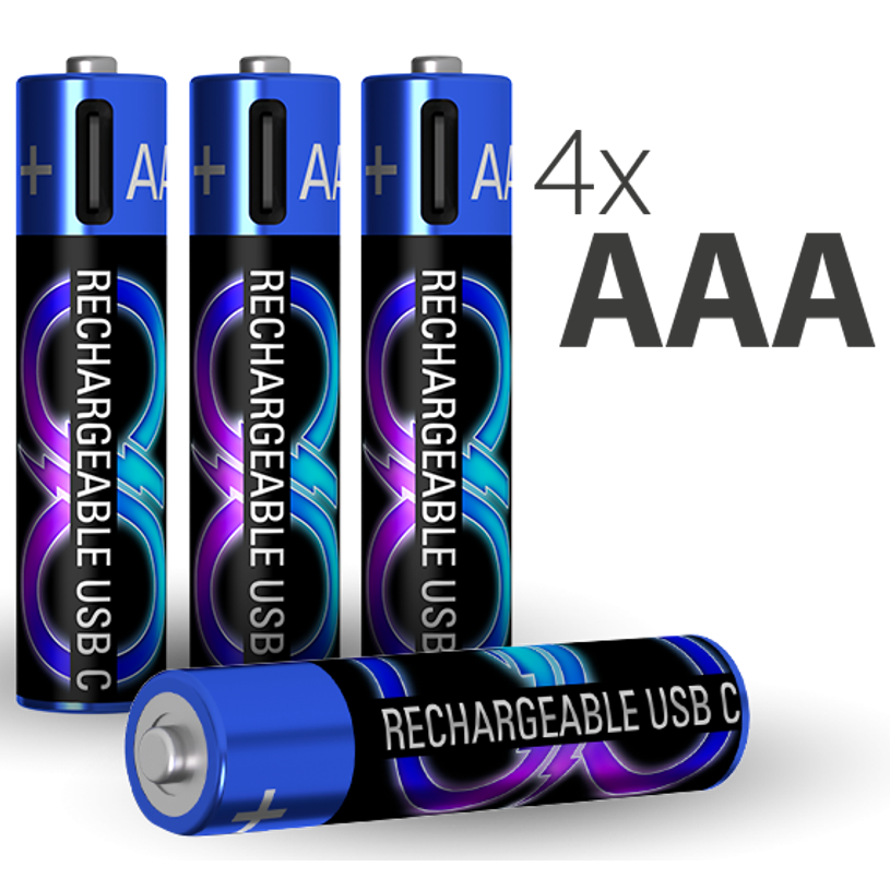 3571211556732-Force Power - 4 piles rechargeables USB-C - AAA LR03--1