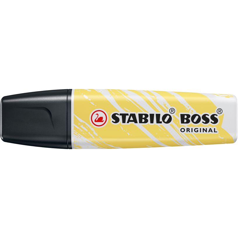 4006381627795-STABILO - Surligneur BOSS Original Graphic Edition - Crème de Jaune--0