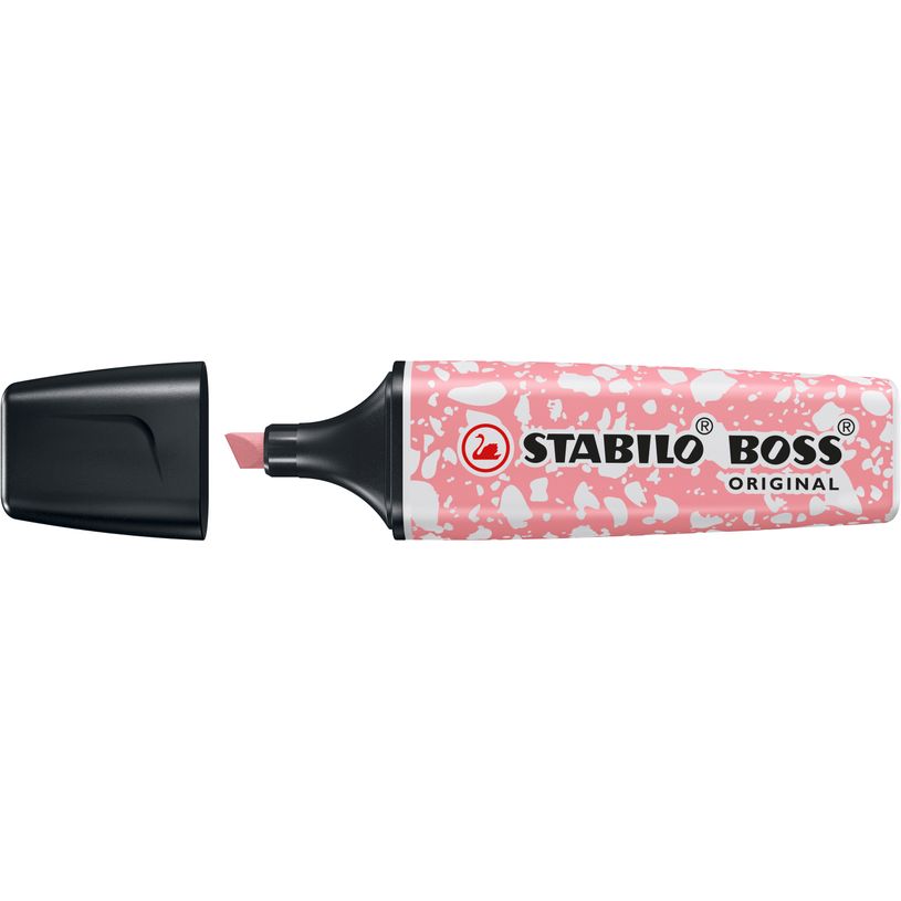 4006381627788-STABILO - Surligneur BOSS Original Graphic Edition - Soupçon de Rose--0