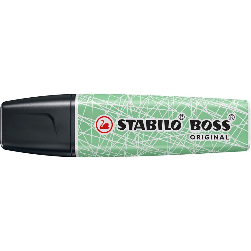 4006381627801-STABILO - Surligneur BOSS Original Graphic Edition - Menthe à l'Eau--0