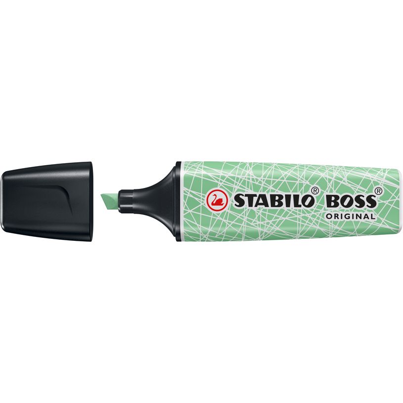 4006381627801-STABILO - Surligneur BOSS Original Graphic Edition - Menthe à l'Eau--1