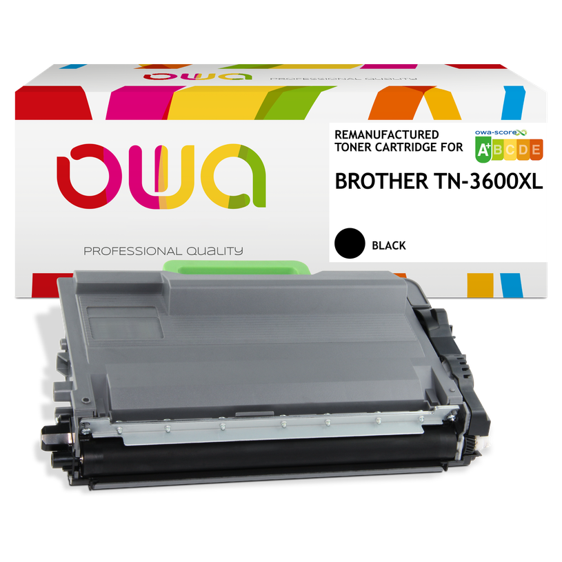 3112532849457-Cartouche laser remanufacturée Brother TN3600XL - noir - OWA--1