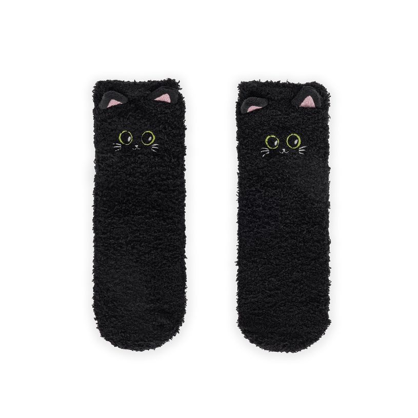 8052694149062-Legami - Chaussettes Antidérapantes Enfant - Kitty Black--1