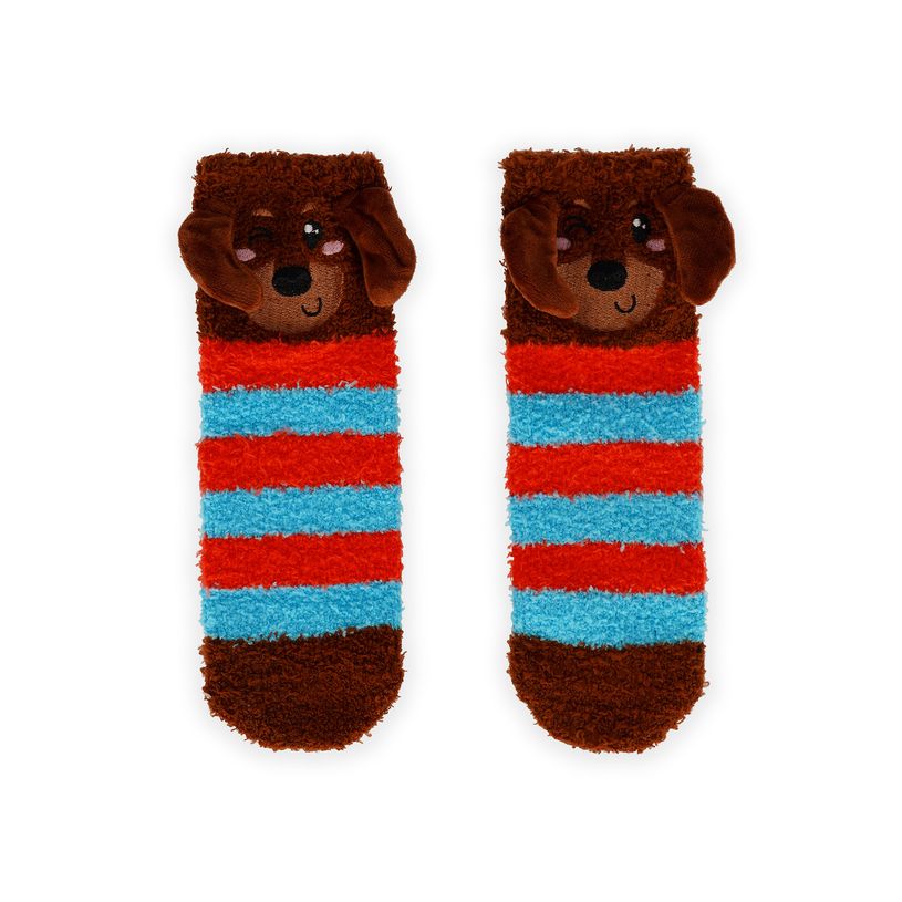 8052694149086-Legami - Chaussettes Antidérapantes Enfant - Dachshund--1