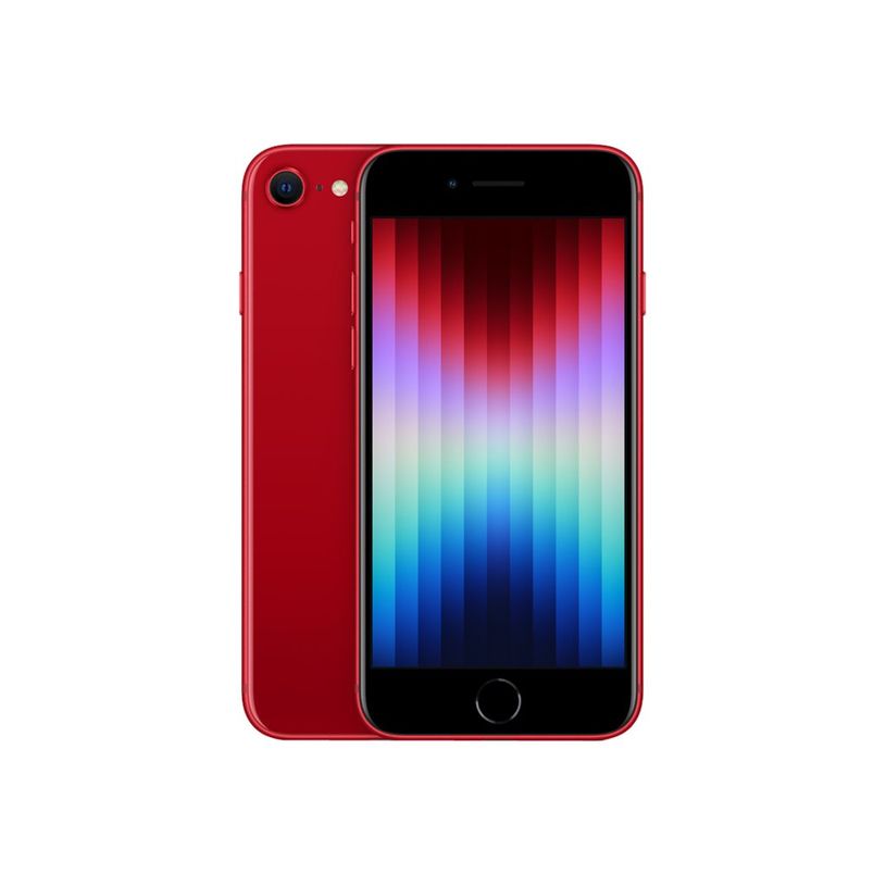 -Apple iPhone SE (3ème generation) - Smartphone reconditionné grade A - 5G - 64 Go - Rouge-P_405285062_3-11