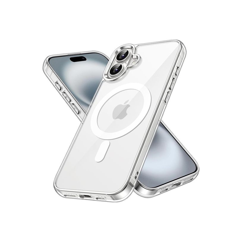 3701263530293-JAYM - Coque de protection pour Apple iPhone 16 - MagSafe - transparent-P_405285547_2-0