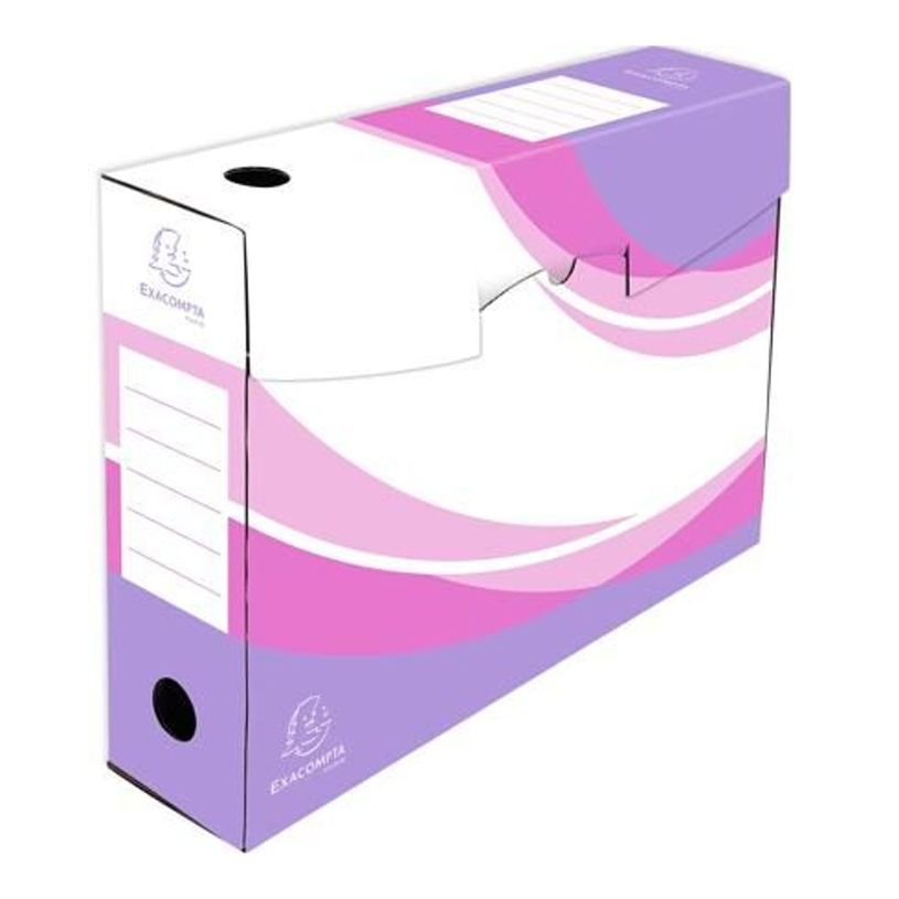 3037920795300-Exacompta Boîtes d’archives - Boîtes de transfert - A4 carton ondulé coloris assortis-P_405285861_4-3