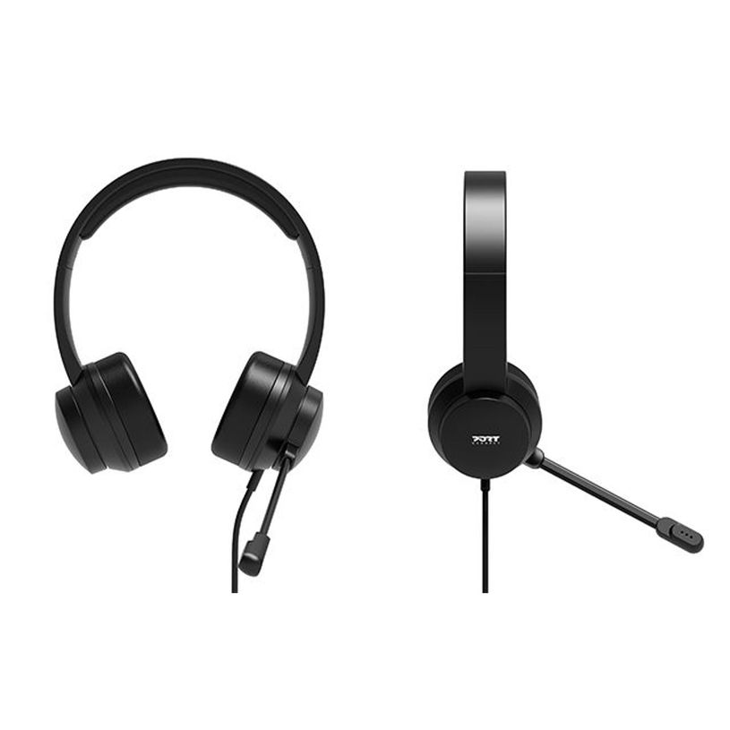 3567049016050-PORT Connect 901605 - Casque filaire avec micro - USB-A & USB-C-P_405285965_4-2