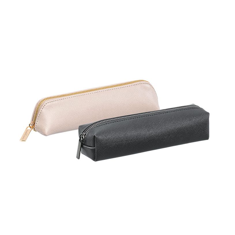 3135257544209-Viquel - Trousse 1 Compartiment Charlie - Taupe et Noir - Saint-Martin--4