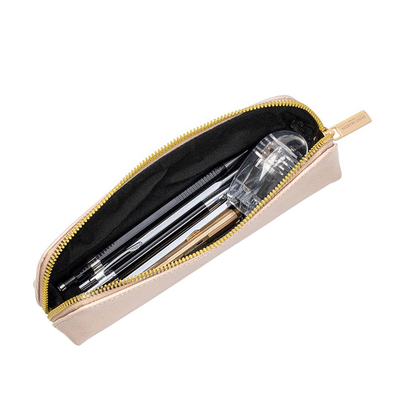 3135257544209-Viquel - Trousse 1 Compartiment Charlie - Taupe et Noir - Saint-Martin--3