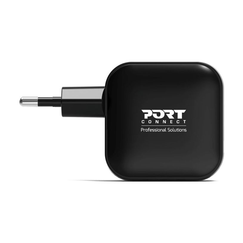 3567042031807-PORT Connect - Adaptateur secteur - GaN II, avec câble de 2 m - 65 W - 3 connecteurs de sortie (2 x USB-C, USB type A) - -P_405287955_4-2