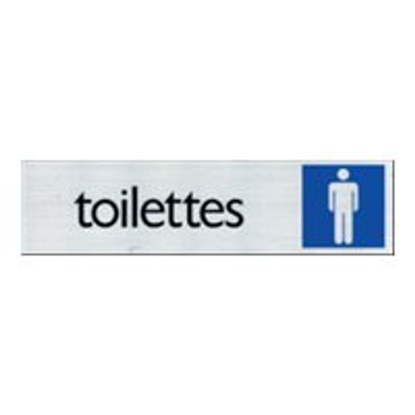 40580272-Pickup - Plaque de signalisation - 165 x 44 mm - toilettes pour hommes-P_4058027_1-0