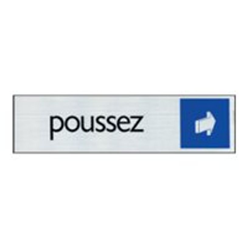 40580418-Pickup - Plaque de signalisation - 165 x 44 mm - poussez (horizontal)-P_4058041_1-0