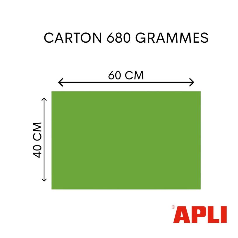 3270240417259-Apli Agipa - 25 cartons fluos - 40 x 60 cm - vert/rose--2