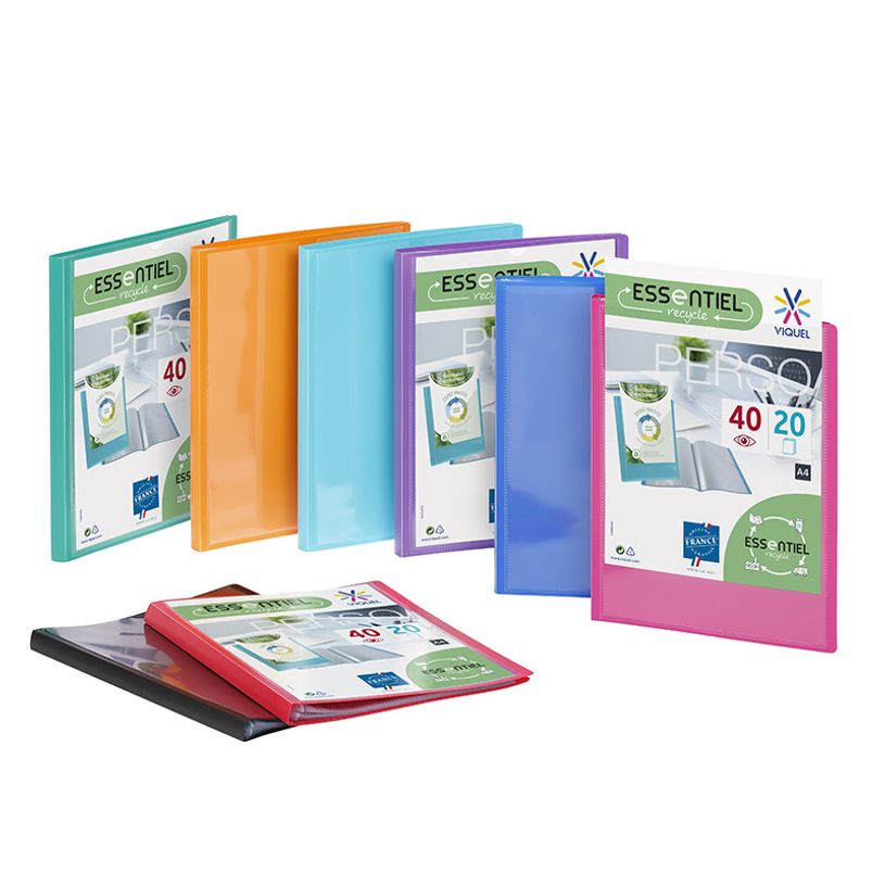 3135254400010-Viquel - Porte vues personnalisable - 40 vues - A4 - disponible dans différentes couleurs-P_44000109_1-0