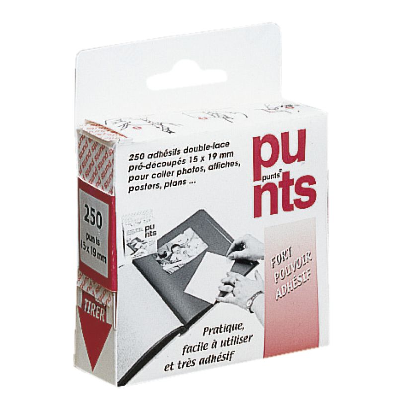 8437009937013-Tesa - Ruban adhésif double face 250 PUNTS - 15 mm x 19 mm--0