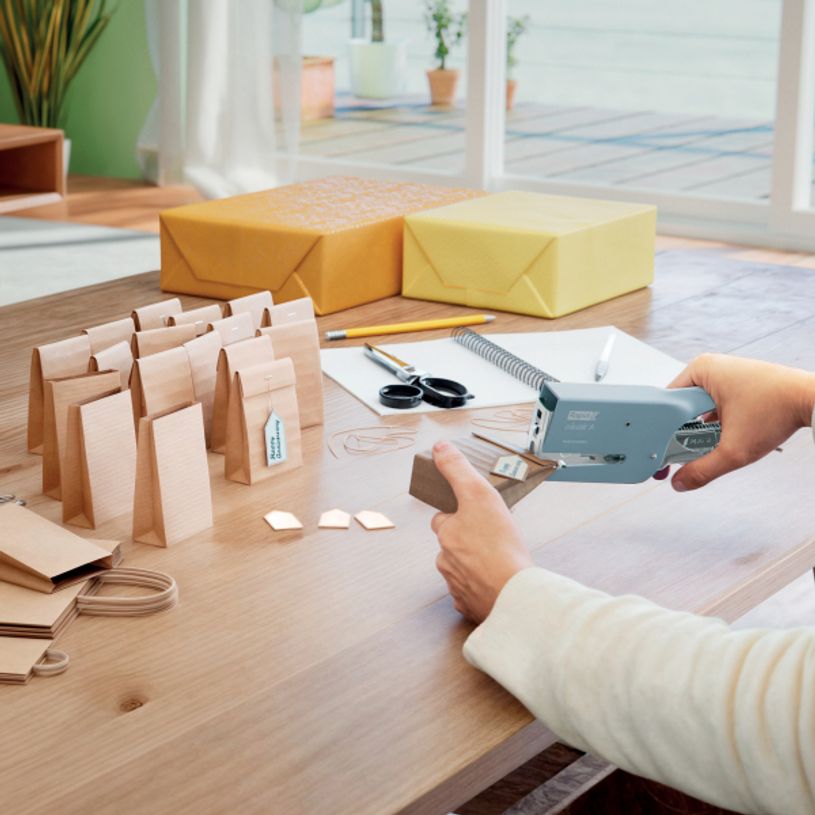 4051661016585-Rapid - Pince Agrafeuse Classic K1 - capacité de 50 feuilles - agrafes 26/6 ou 26/8+ - Bleu--6