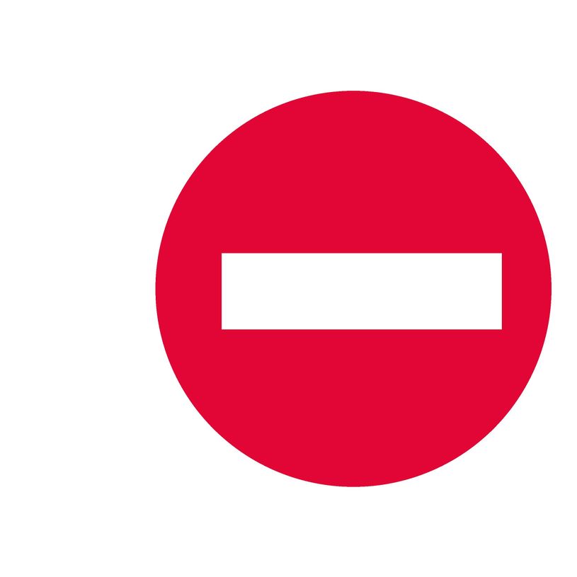 8435080905013-Rotulauto - Signe - entrée interdite - arrondi - 100 mm (diamètre) - autocollant - aluminiu-P_500632_1-0