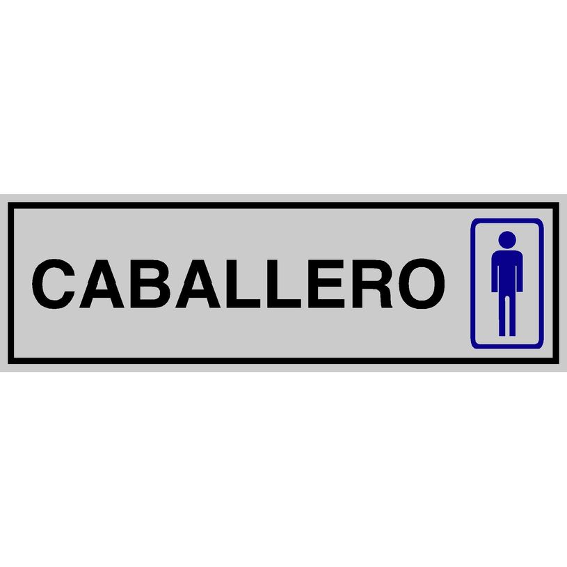 8435080908007-Rotulauto - Signe - toilettes pour hommes - rectangulaire - 180 x 60 mm - métal - or-P_500681_1-0