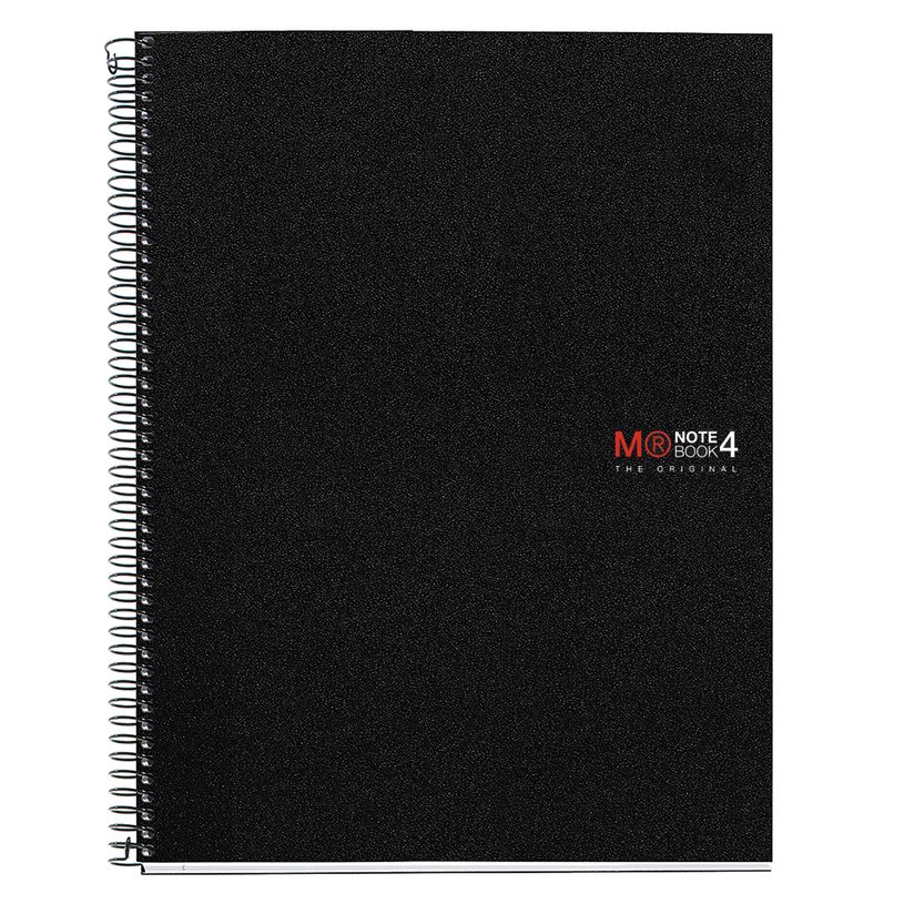8422593471388-Notebook The Original, Couverture souple, A4, quadrillage 5x5 mm, 140 feuilles de 4 couleurs, Miquelriu--0