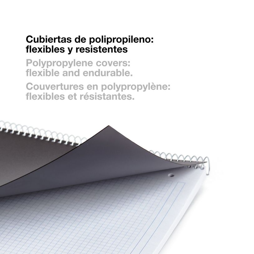 8422593471388-Notebook The Original, Couverture souple, A4, quadrillage 5x5 mm, 140 feuilles de 4 couleurs, Miquelriu--4