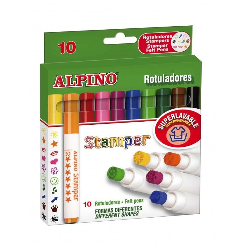 8413240461531-ALPINO Stamper - Stylo tampon - couleurs assorties (pack de 10)-P_502961_1-0