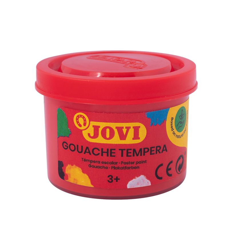 8412027003186-Témpera Jovi bermellón 35 ml – Pintura escolar lavable para manualidades--0