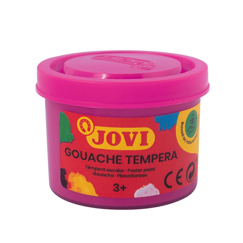 8412027003193-Témpera Jovi magenta 35 ml – Pintura escolar lavable para manualidades--0
