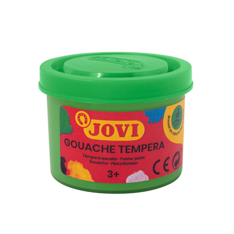8412027003223-Témpera Jovi verde medio 35 ml – Pintura escolar lavable para manualidades--0