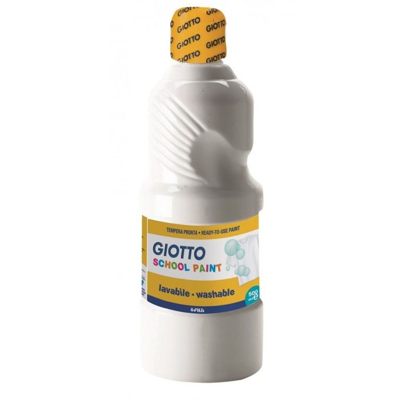 8000825535390-GIOTTO SCHOOL - Peinture - peinture à tempera - blanc - extra-fine - 500 ml-P_504237_1-0