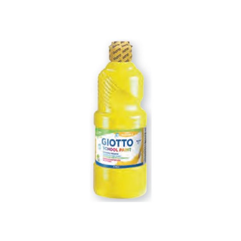 8000825353147-GIOTTO SCHOOL - Peinture - peinture à tempera - jaune primaire - extra-fine - 500 ml-P_504238_2-1