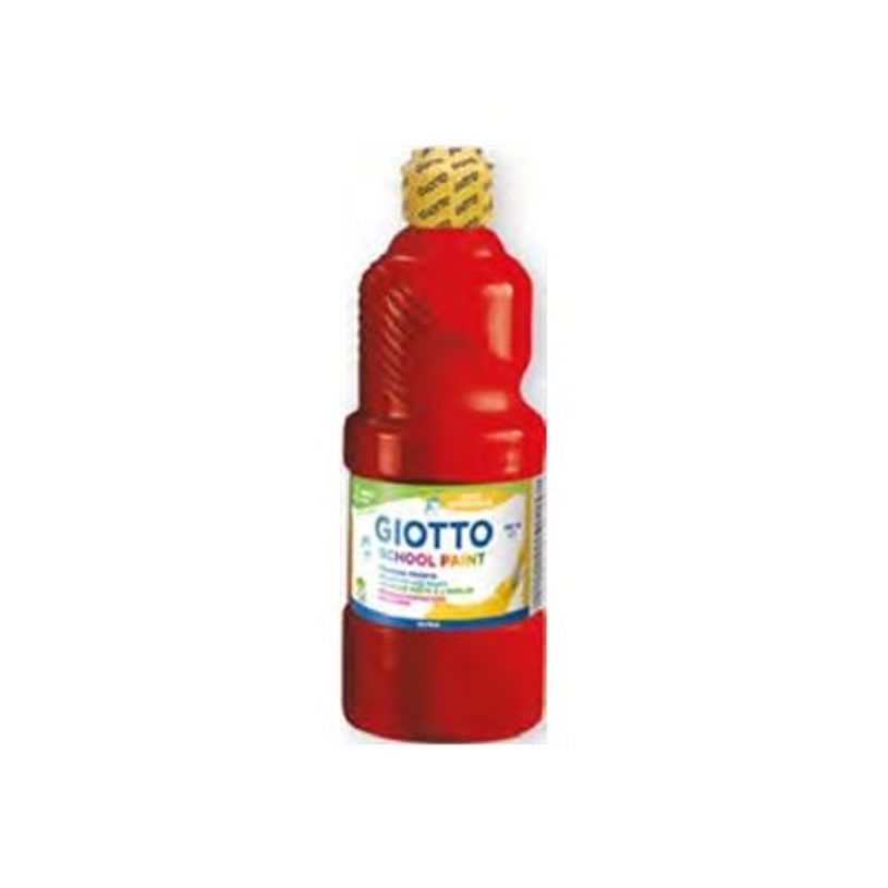 8000825535413-GIOTTO School Paint - Gouache prête à l'emploi ultra lavable - Bouteille en PET Bio - 500ml-P_504241_1-1