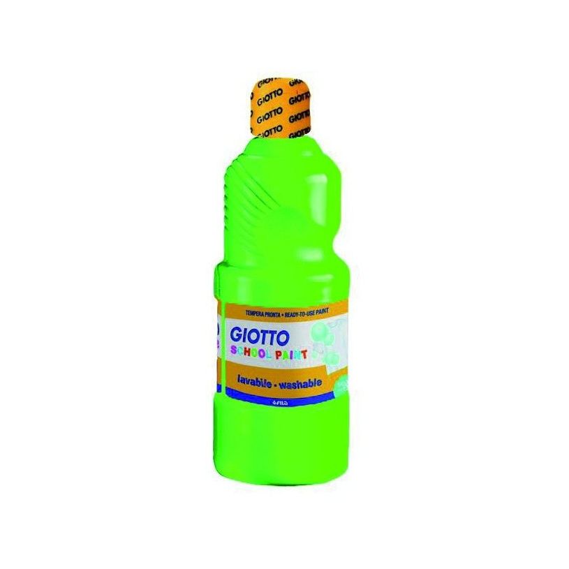 8000825535598-GIOTTO SCHOOL - Peinture - peinture à tempera - vert émeraude - extra-fine - 500 ml-P_504246_1-0